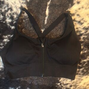 Black Women's Sports Bra
